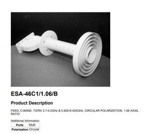 ESA-46C1 Data Sheet