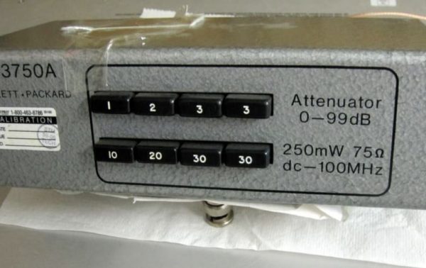 HP 3750A Attenuator 2