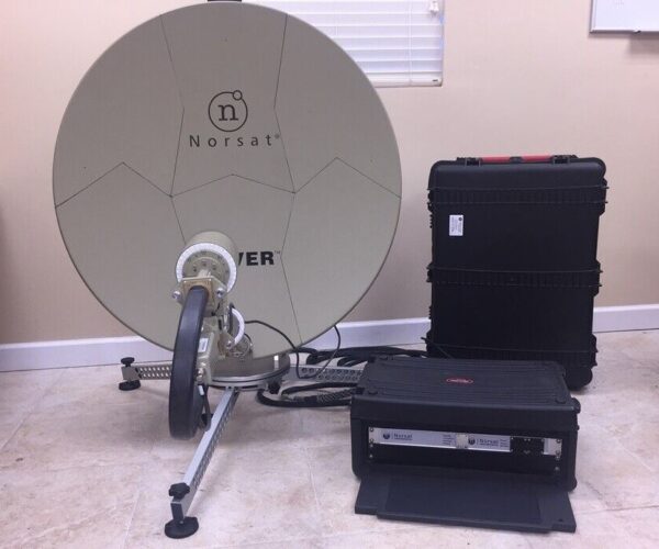 Norsat 1M Rover transportable VSAT Antenna System