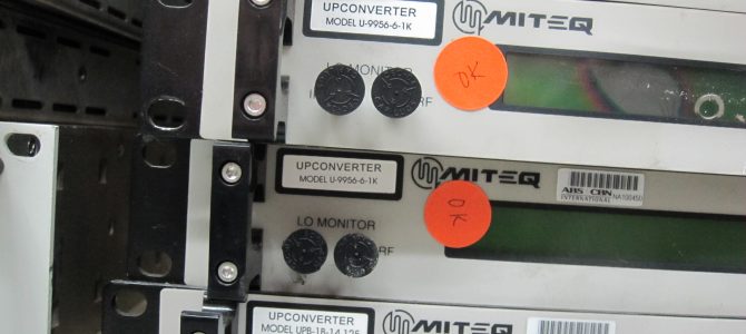 Miteq L-Band to KU-Band Up Converters