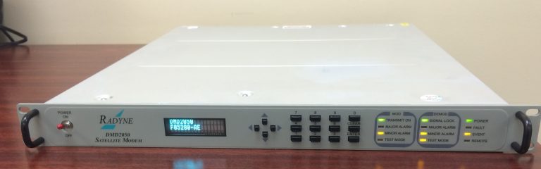 Comtech Rx Tx Comtech (Radyne Comstream) DMD-2050 IP Satellite Modem - Satcom Solutions