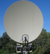 Mil STD 3.8M Clamshell Antenna System