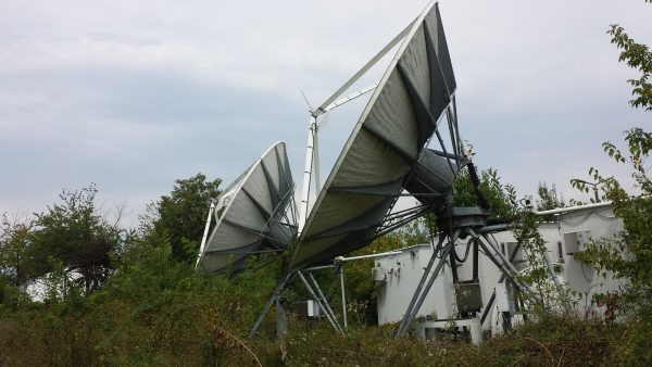 ViaSat 6.1M 4-Port Ku-Band Motorized Earth Station Antenna