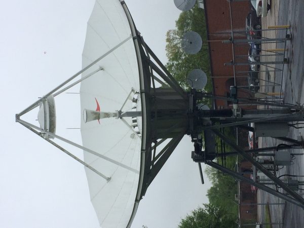 CPI ASC-Signal 6.5 meter C-Band Uplink Antenna System