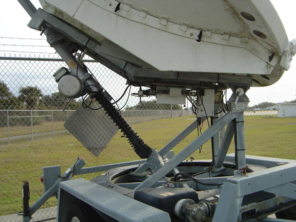 ASC 3.7M Ku-Band Transportable Antenna System with Trailer
