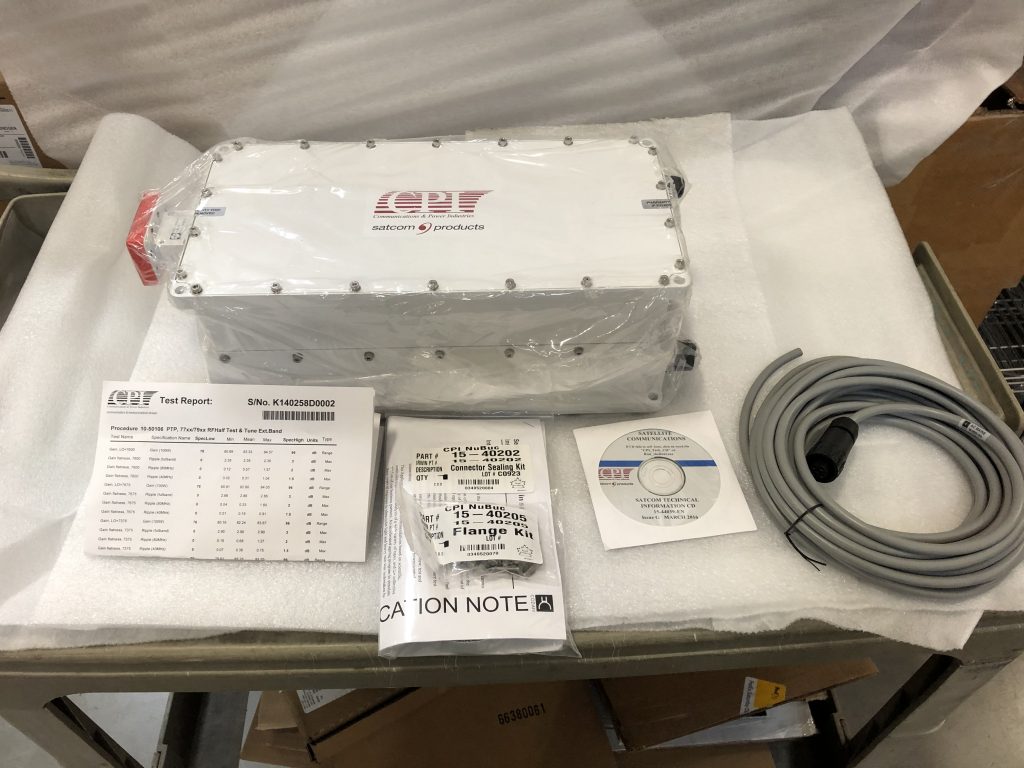 CPI Codan 100W C-Band RBUC, 5.850 - 6.725 GHz - Satcom Solutions