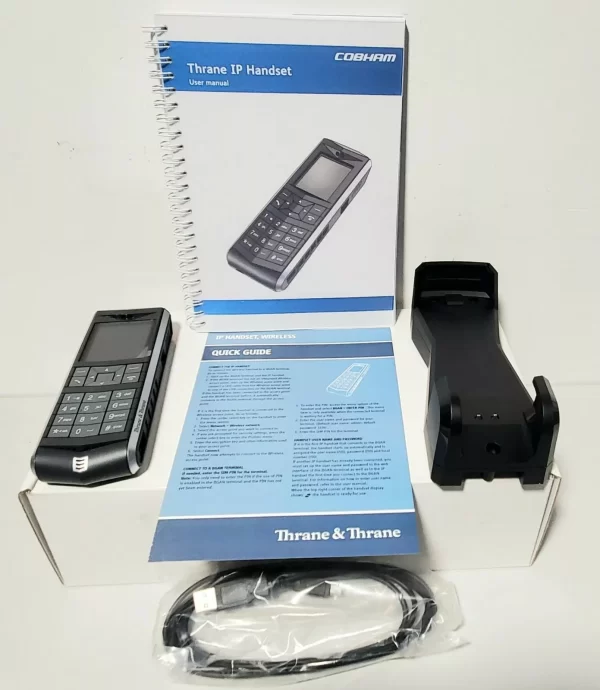 Thrane IP Wireless Handset and Cradle PN 403670B-00500 for Sailor FleetBroadband