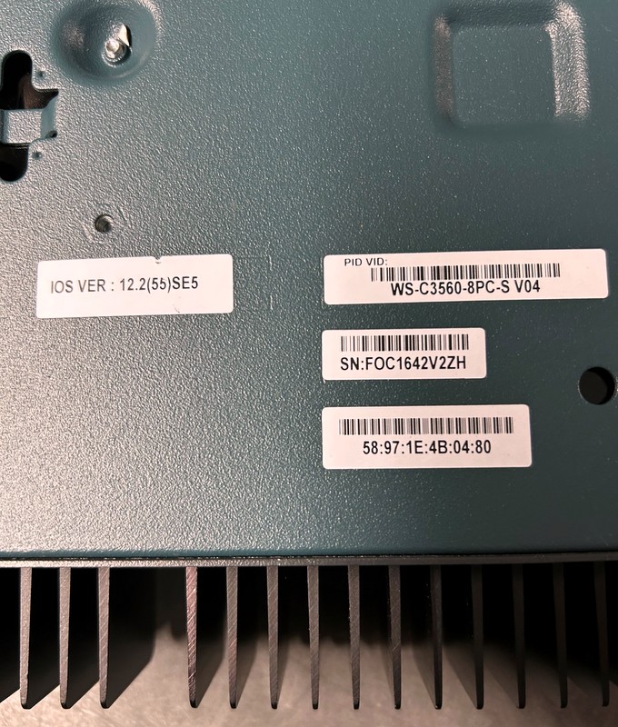 Cisco 3560 PoE-8 Series Catalyst Switch-6