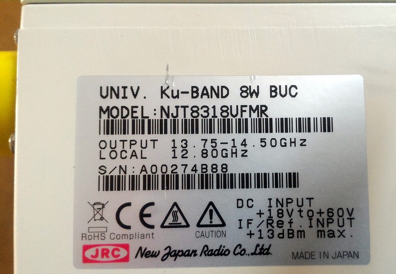NJR NJT8318UFMR – 8W Ku-Band BUC (13.75 – 14.5 GHz) NJR NJT8318UFMR – 8W Ku-Band BUC (13.75 – 14.5 GHz)
