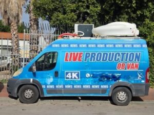 1.2M Ku-Ka Uplink SNG Van
