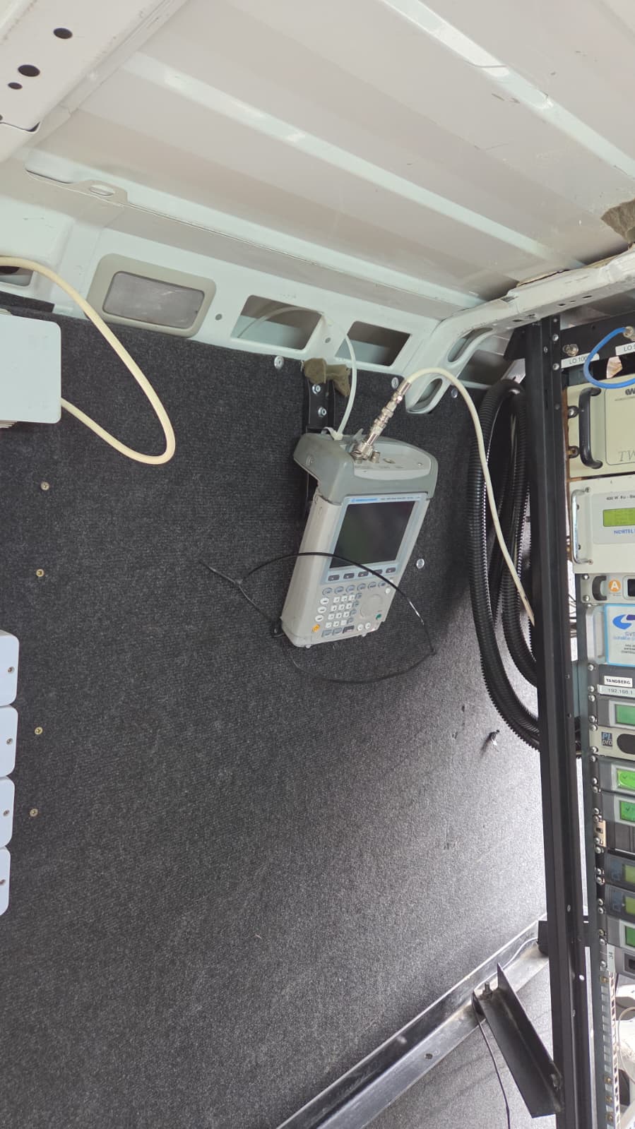 SNG Truck Spectrum Analyzer SNG Truck Spectrum Analyzer