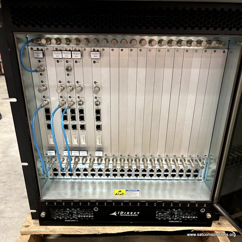 iDirect 12200 Mini Hub – Complete Operational System with M1D1 & eM1D1 Line Cards