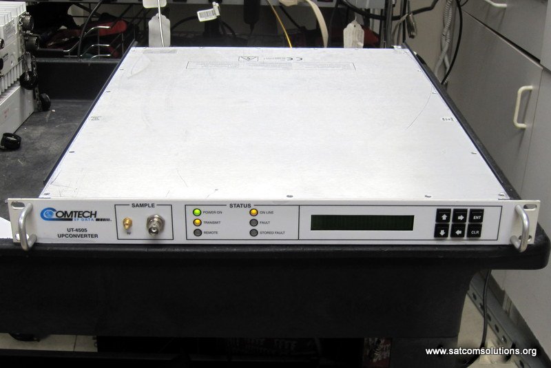 Comtech-UT-4505-C-Band-UpConverter- Comtech-UT-4505-C-Band-UpConverter-