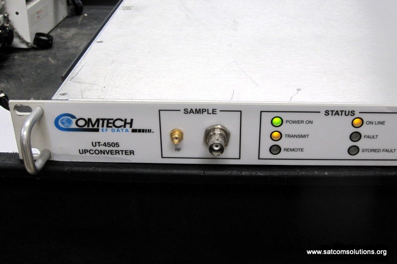 Comtech-UT-4505-C-Band-UpConverter- Comtech-UT-4505-C-Band-UpConverter-