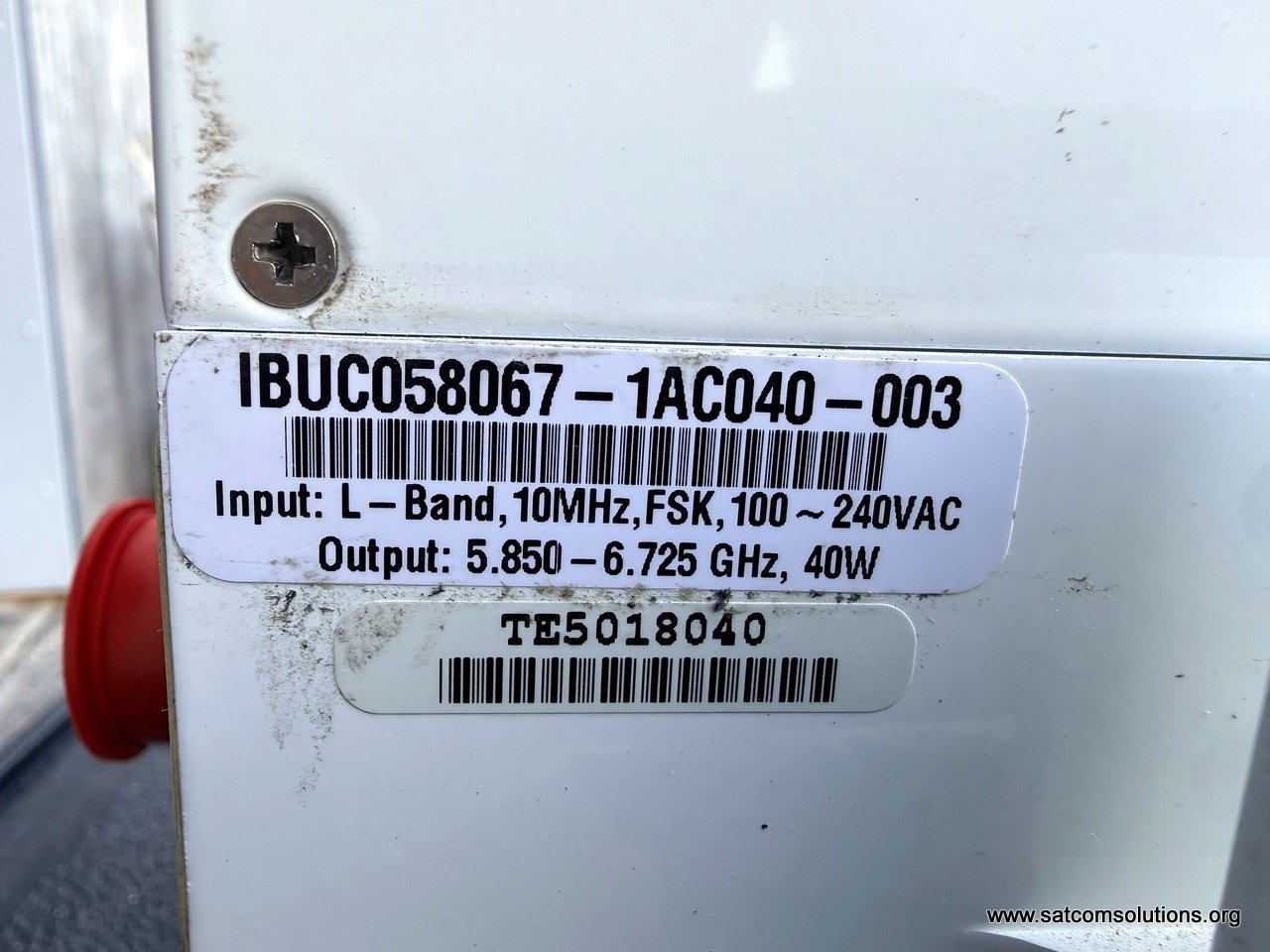 Terrasat 40W C-Band IBUC-3