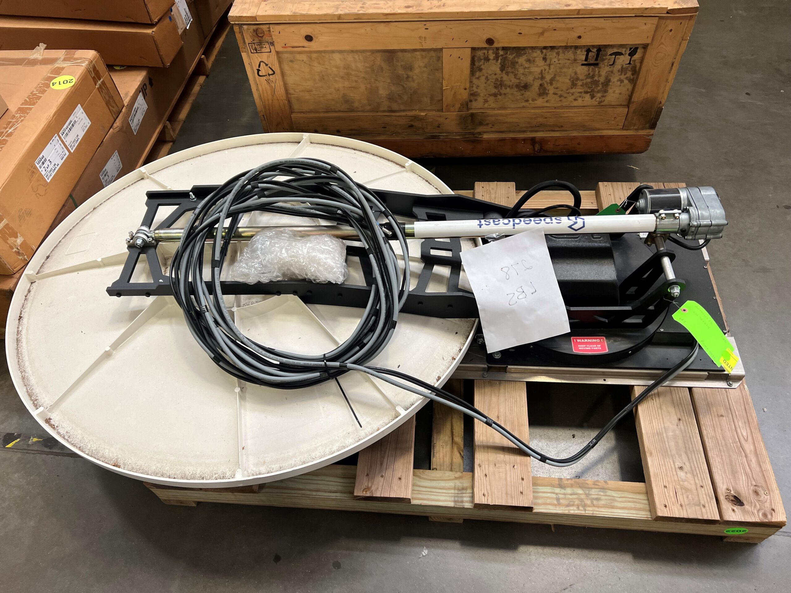 used Hyperlink Virgin Technologies 1.2M VR7 Autopoint Antenna - tested 832023-A