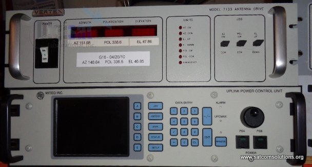 used-gd-satcom-model-7133-antenna-controller